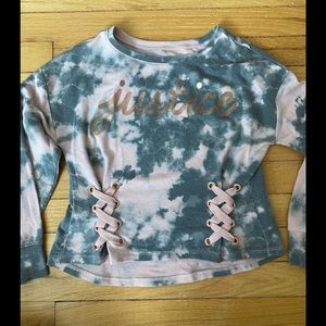 Justice Girls Sweatshirt Size 10